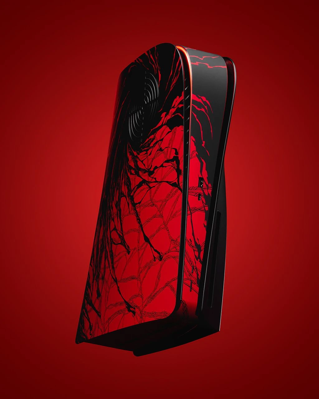 PlayStation 5 Disc edition with Dbrand Arachnoplates