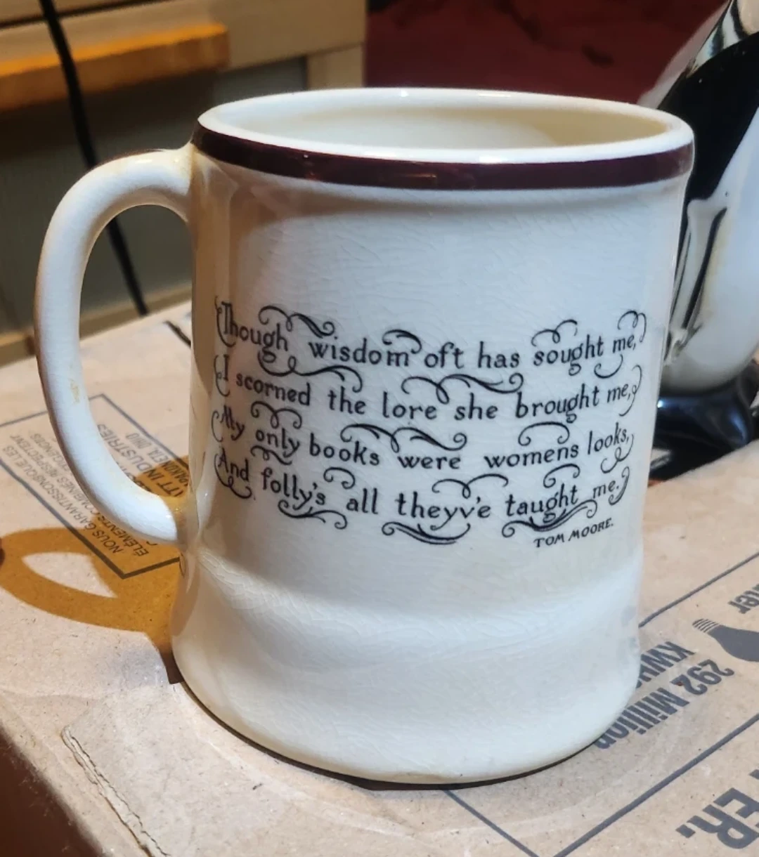 Vintage Ceramic Musical Coffee Mug - photo 4