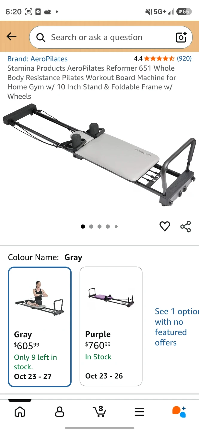 Stamina AeroPilates Reformer 651