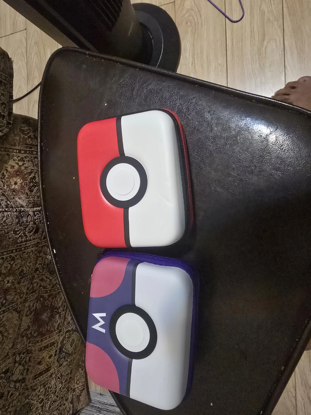 2 Pokémon Poké Ball Carrying Cases