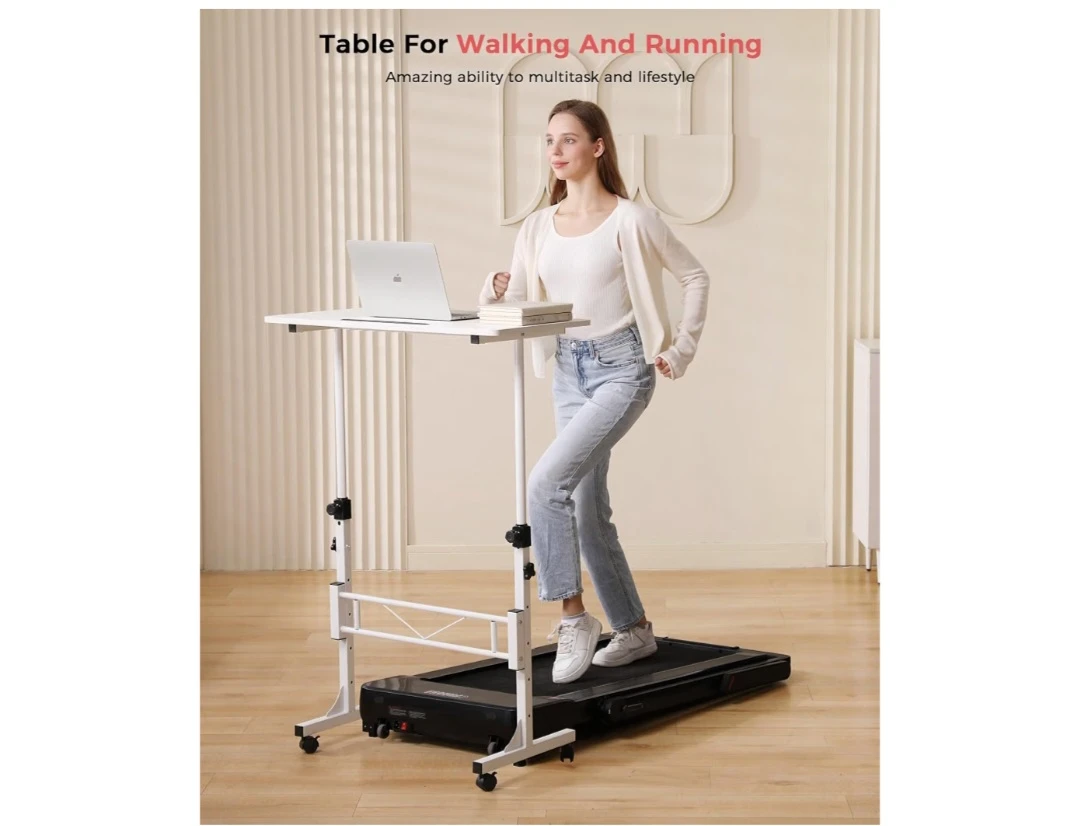 Klsmyhoki Adjustable Rolling Standing Desk - photo 2