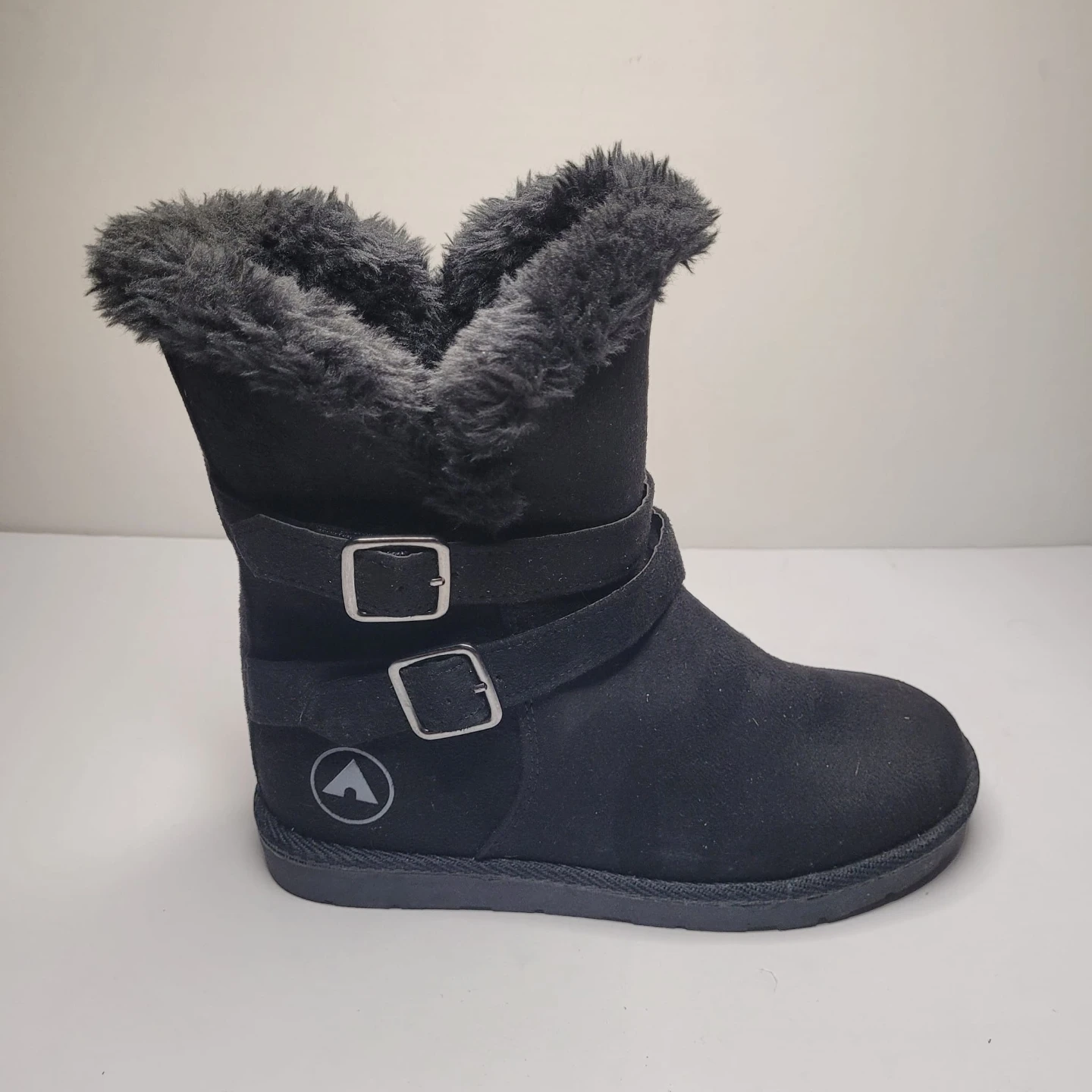 Avia Black Faux Fur Winter Boots Size 6.5 - photo 5