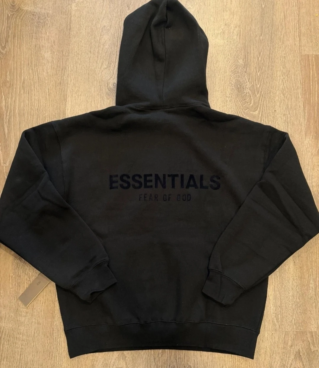 Essentials hoodie black