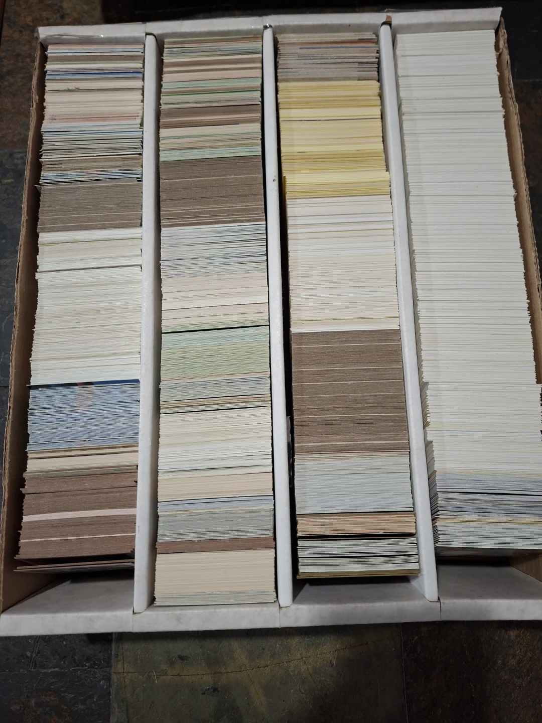 Mostly Unsearched Massive Baseball Card Collection