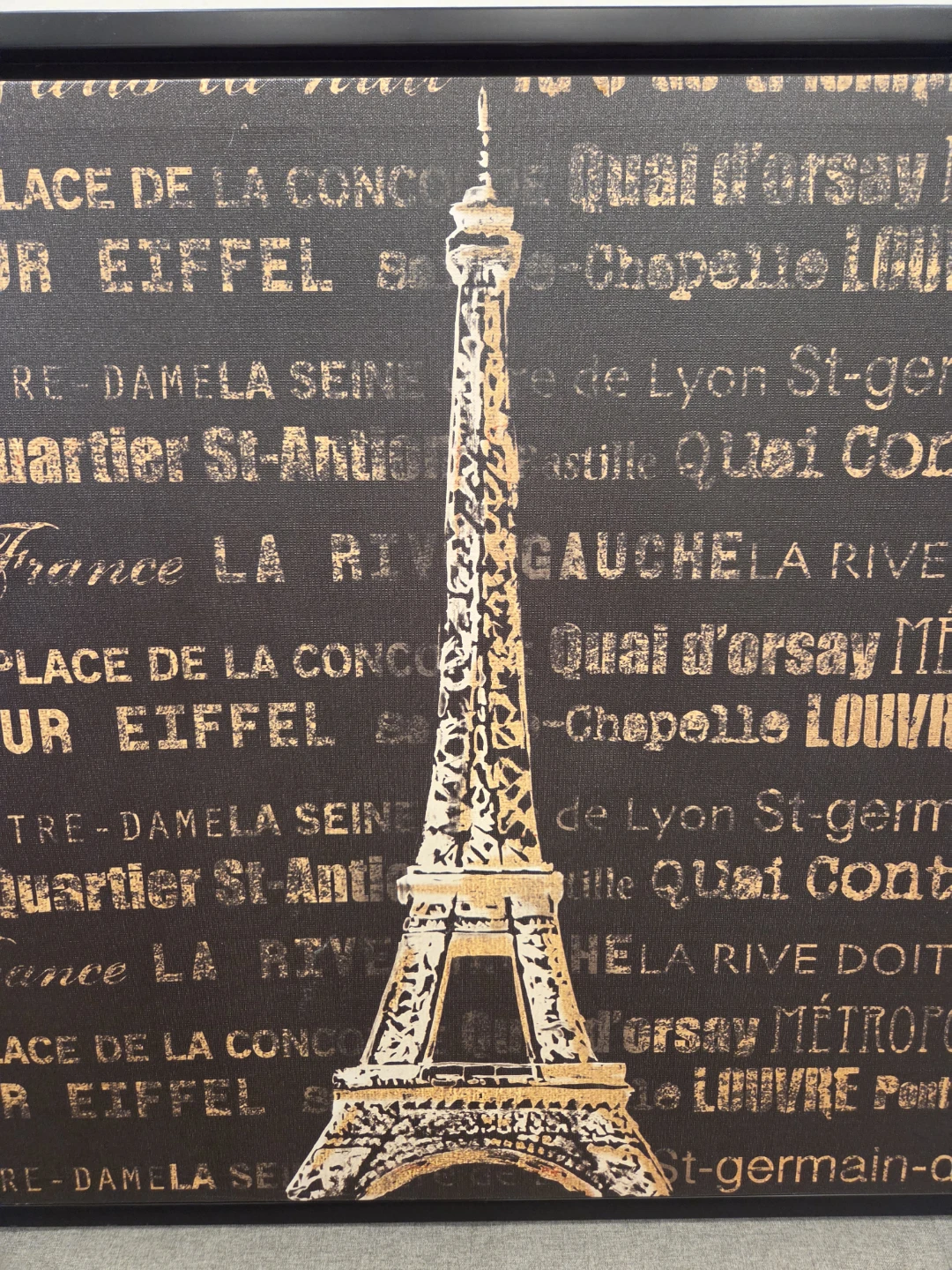 Paris Eiffel Tower Canvas Wall Art - photo 2