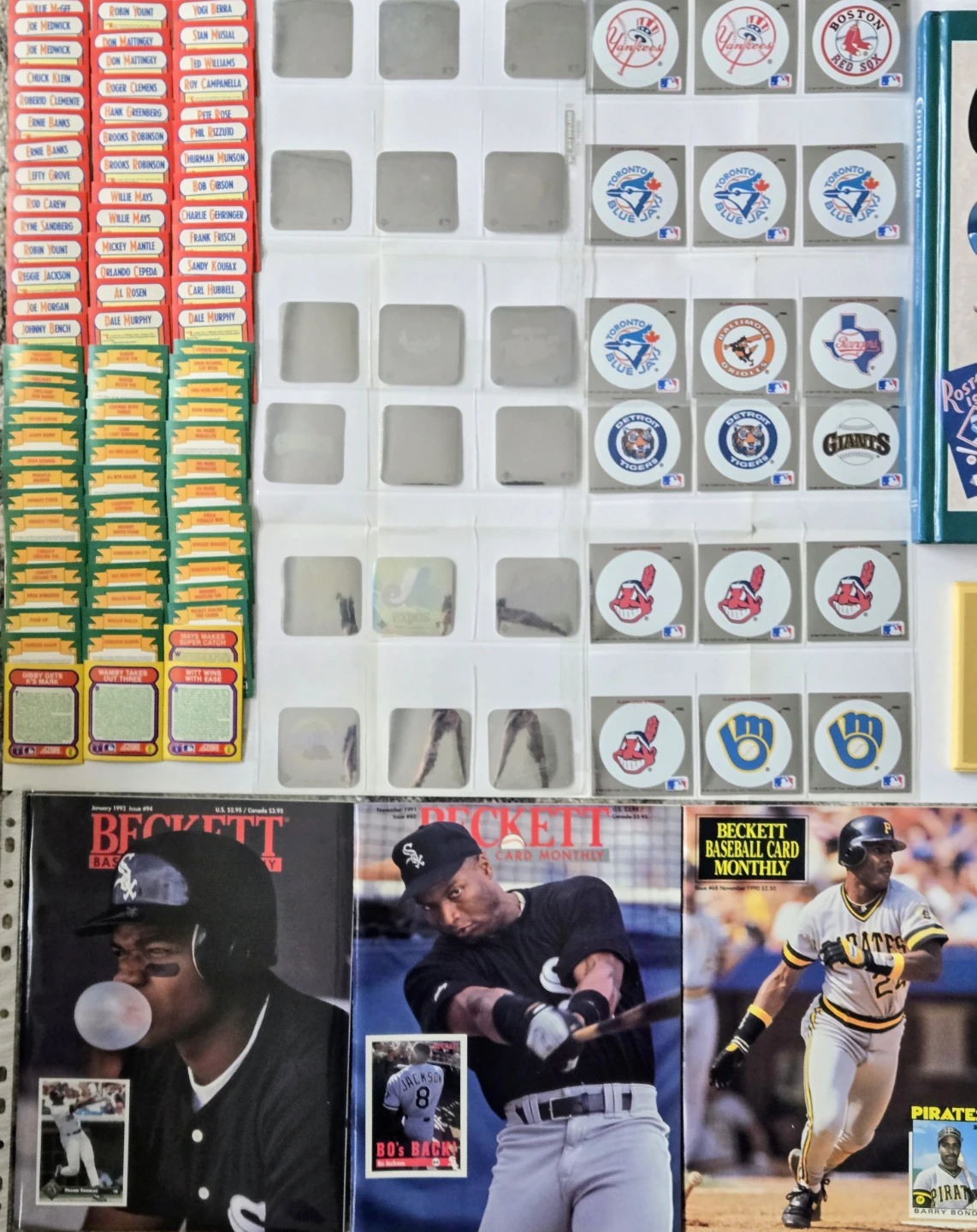 Pristine Vintage Baseball Lot. HOF'S, Griffey, Promo 's - photo 2