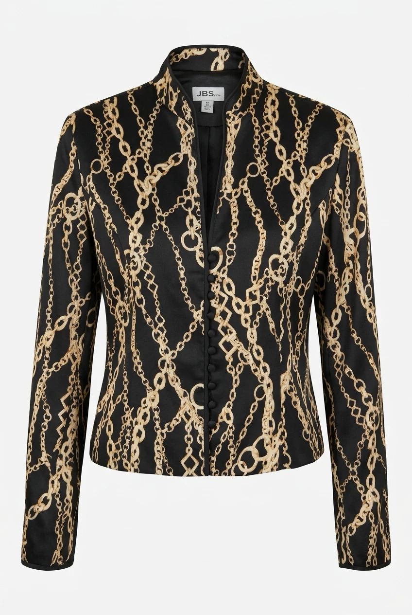 J.B.S. Ltd Chain Print Jacket - photo 2