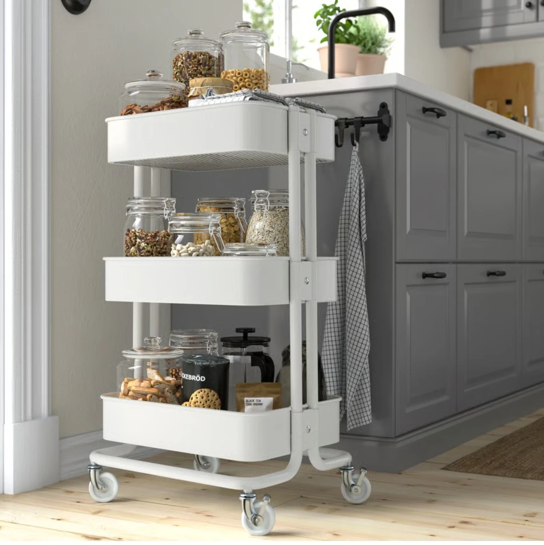 IKEA RÅSKOG Utility Cart, White - photo 5