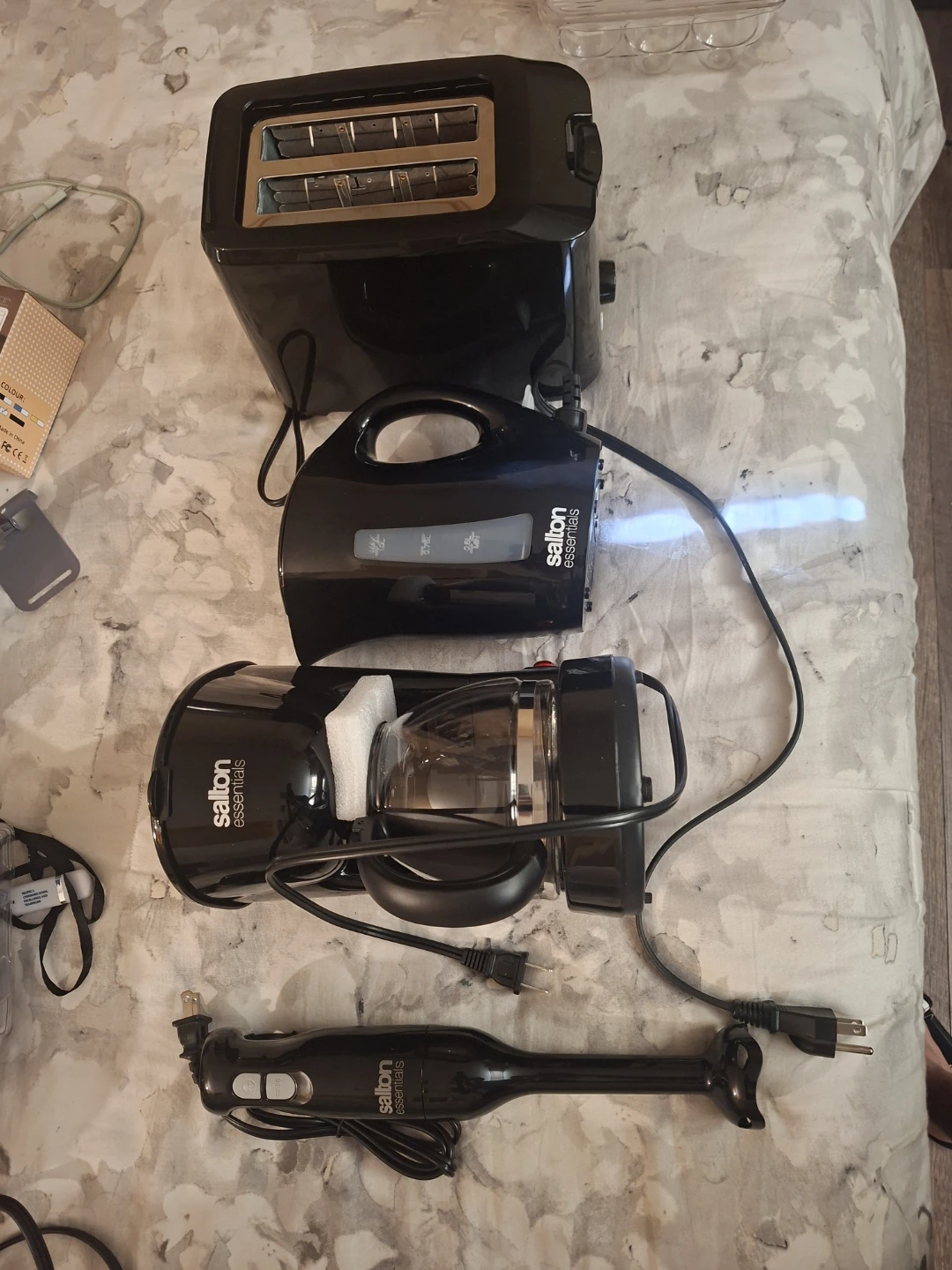 Salton Essentials 4-Piece Kitchen Appliance Set
