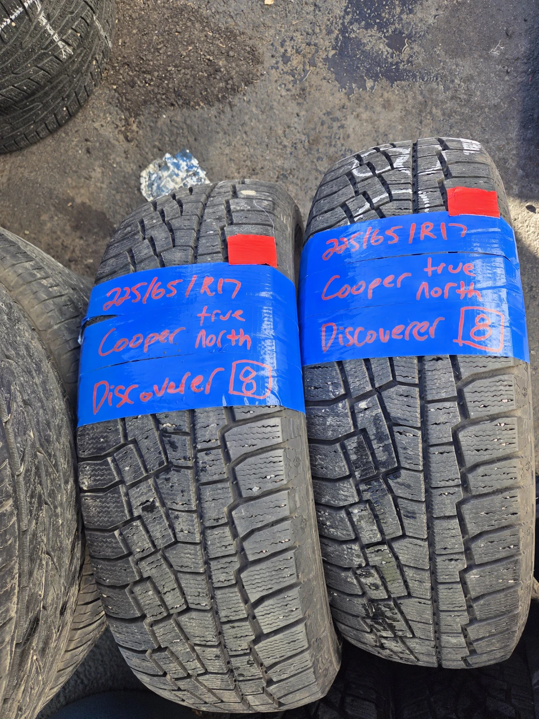 2 Cooper Discoverer True North Tires 225/65R17