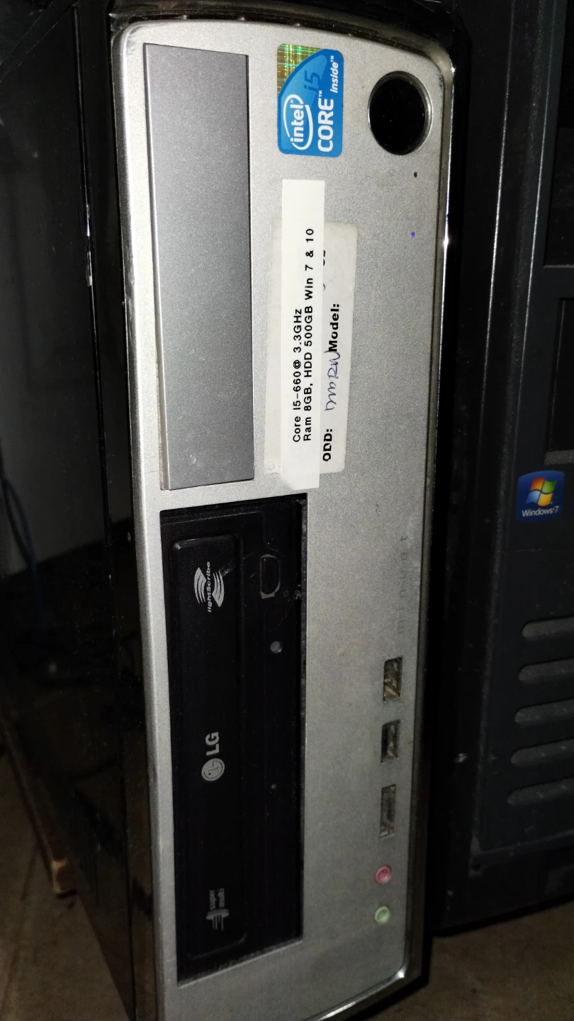 Desktop SFF PC - Dual Boot,  Core I5, 8GB Ram, 500GB Storage - photo 2