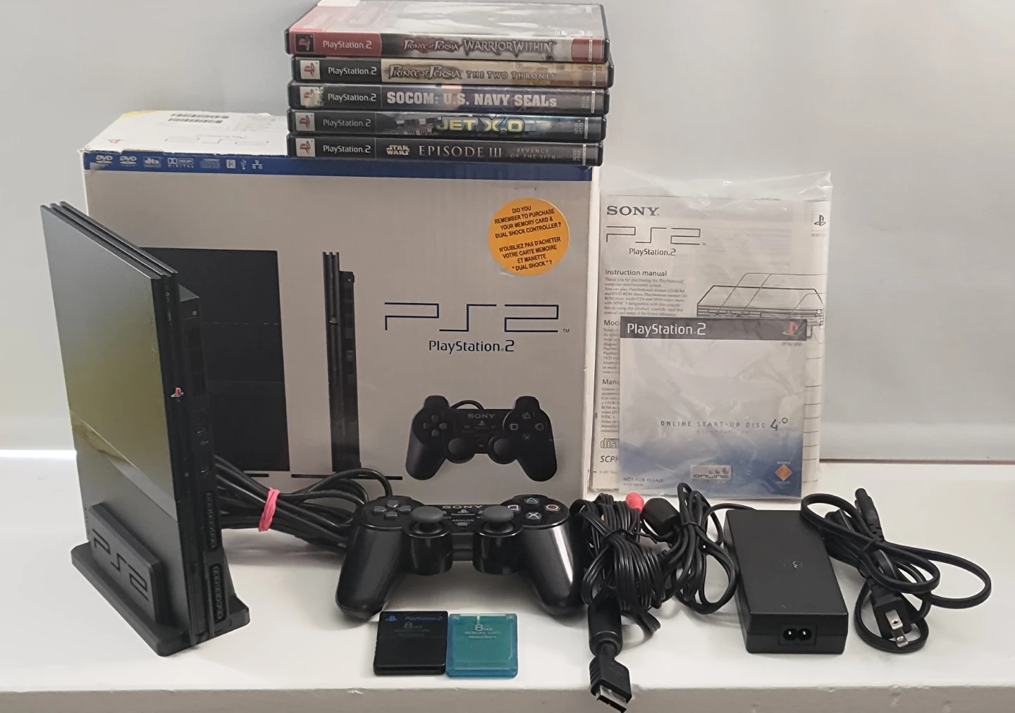 Sony PlayStation 2 Slim Console Bundle