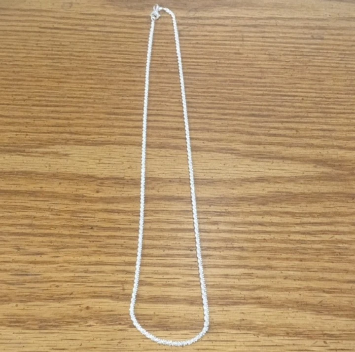 silver diamonds chain