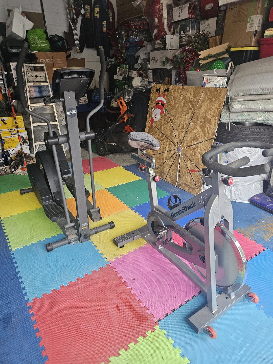 NordicTrack Elliptical Machine and Cycle Bike