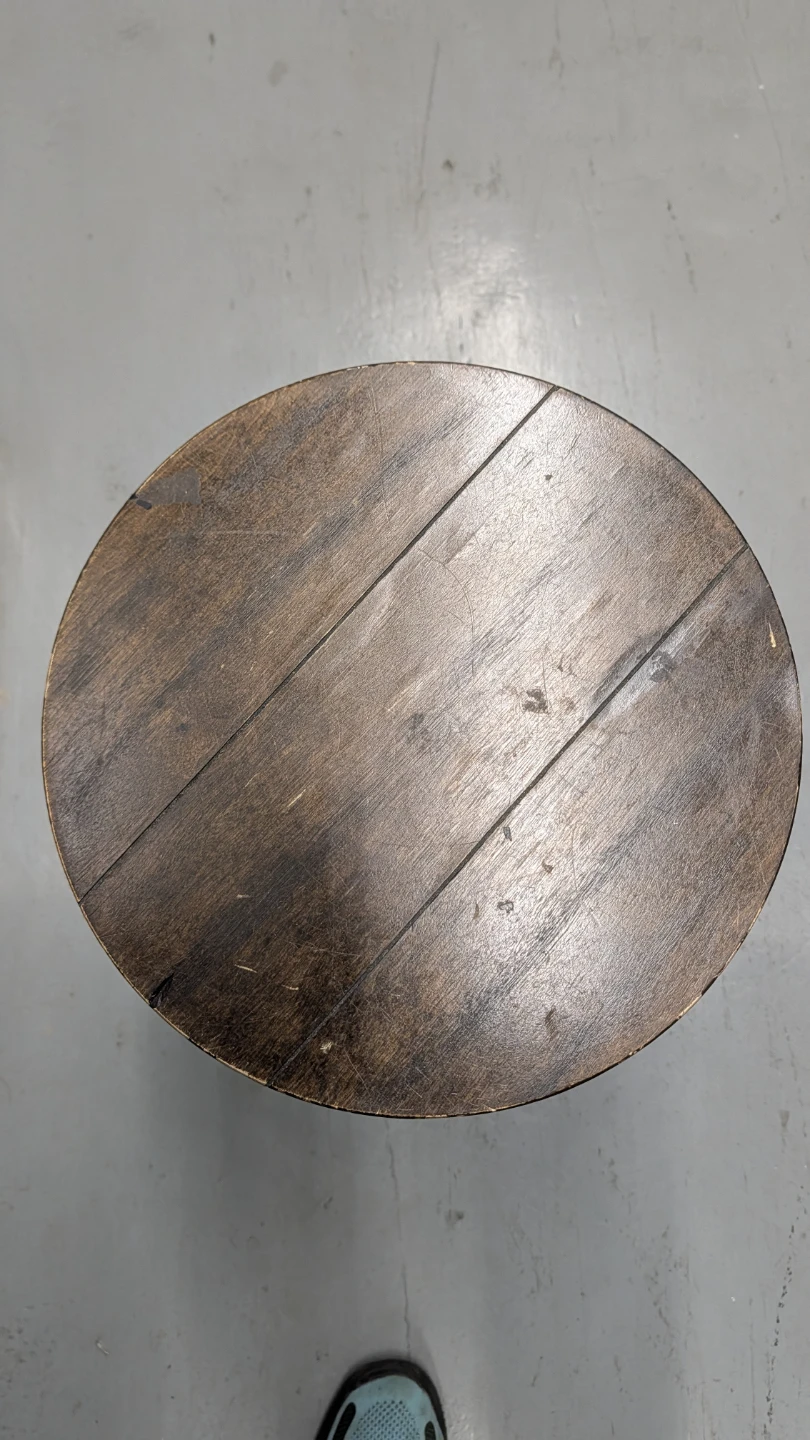 Adjustable Industrial Style Counter Stool - photo 2