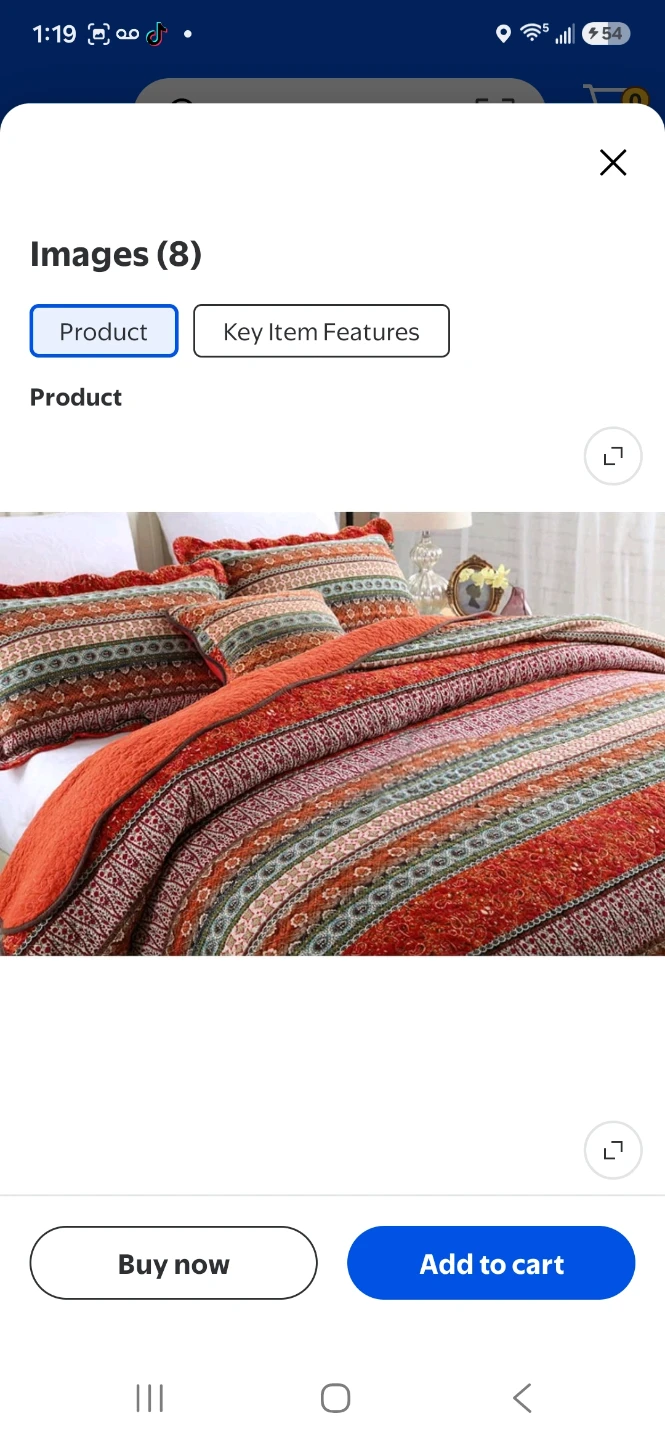 Bohemian Pattern Quilt Set - photo 3