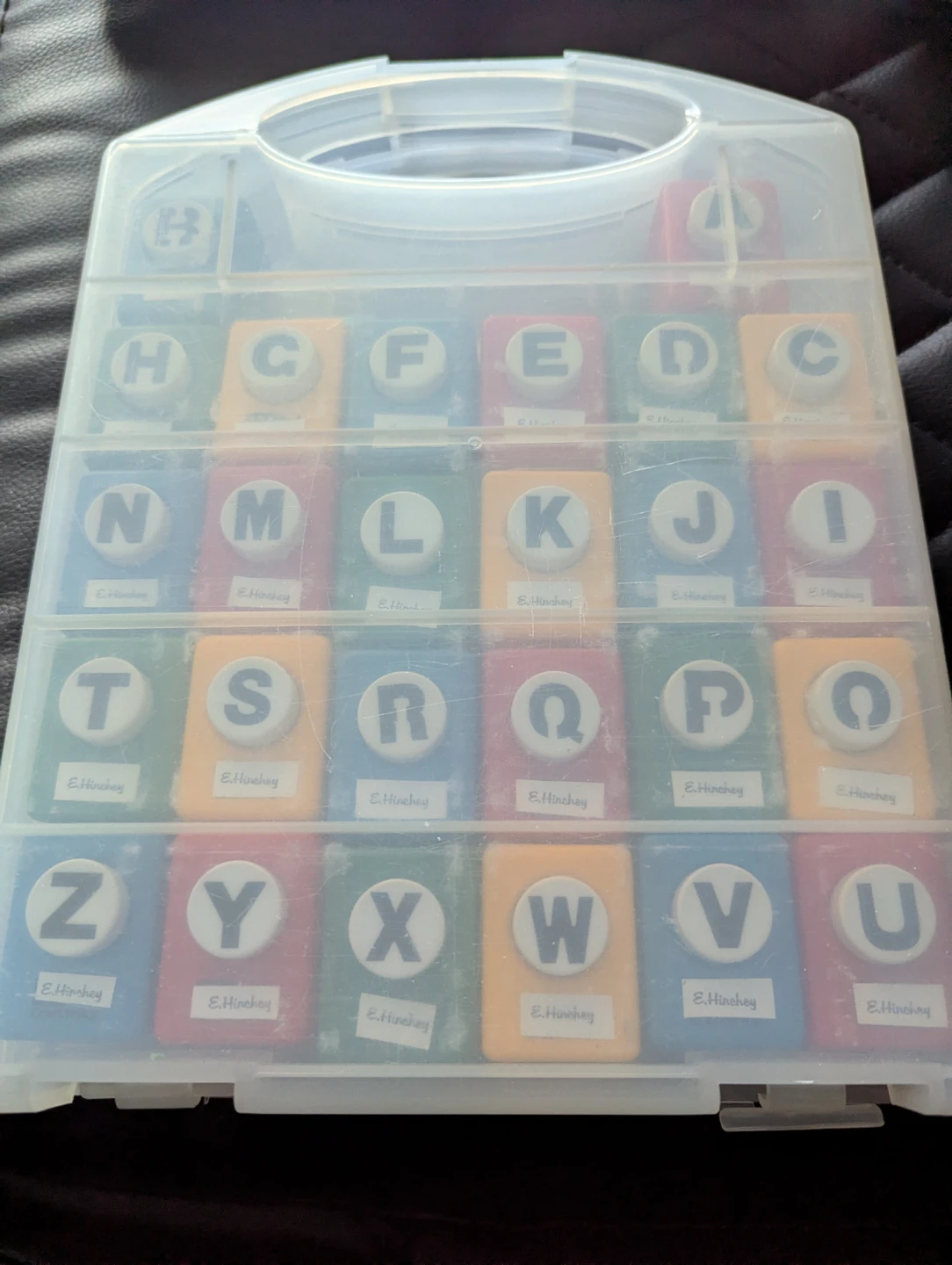 E. Hinchey Alphabet Letter Punch Set - photo 2