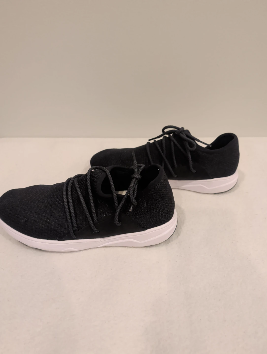 Vessi Size 8 Waterproof Knit Cityscape Sneakers (Charcoal Black) - photo 2
