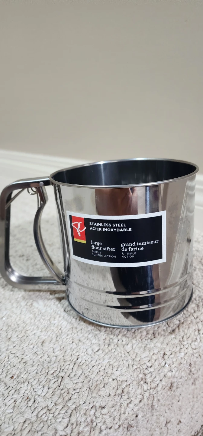 PC Large Stainless Steel Flour Sifter