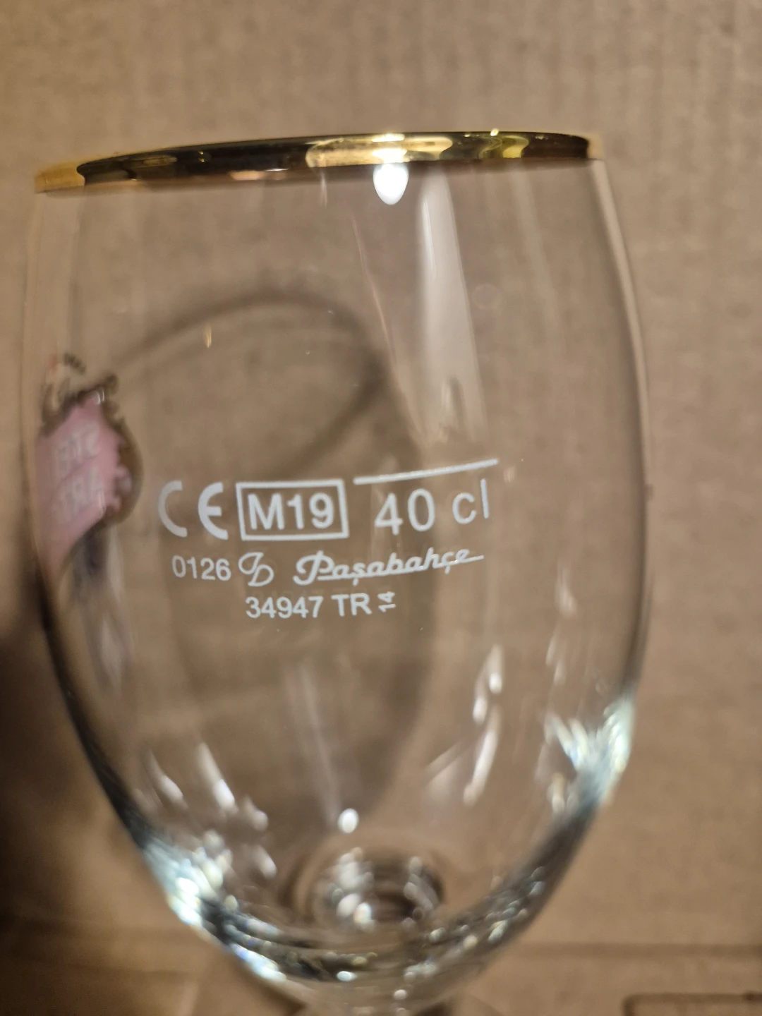 Stella Artois 40cl Beer Glass