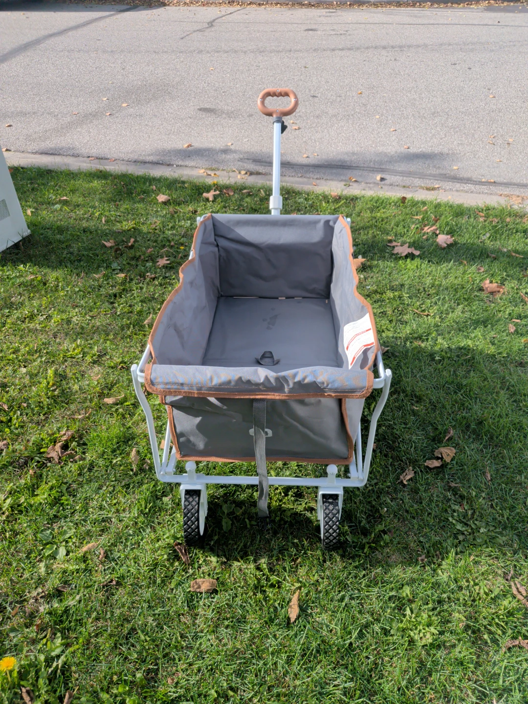 Collapsible Folding Utility Wagon Grey - photo 2