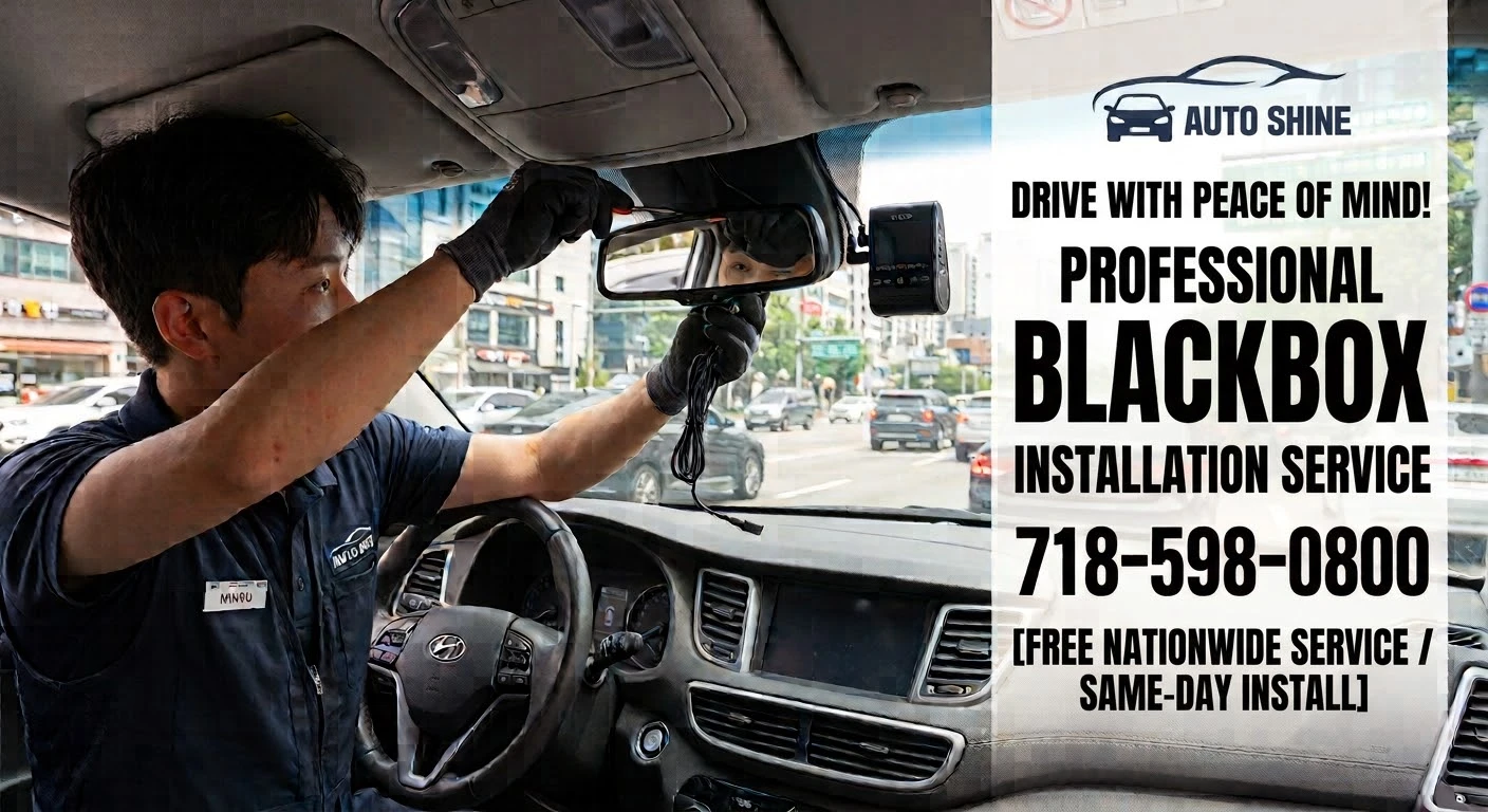 Auto Shine Professional DashCam Installation Service