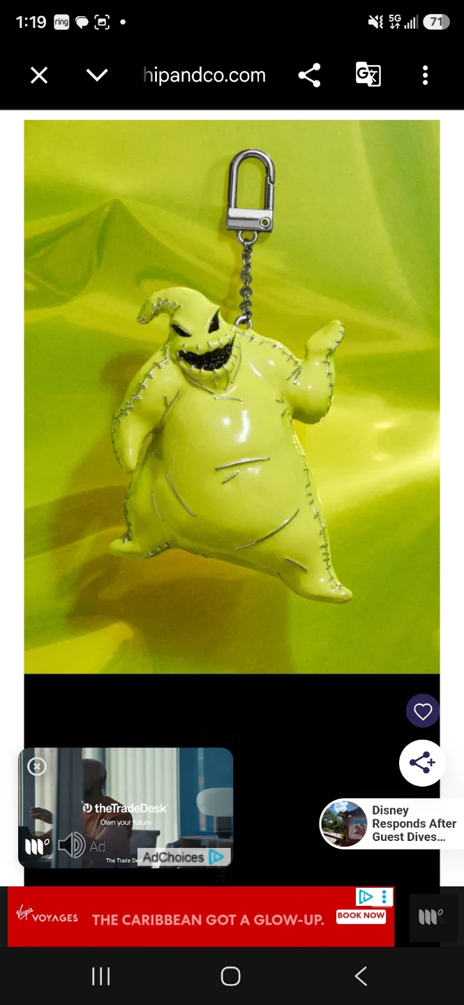 Official disney product Nightmare before christmas collectible - photo 2
