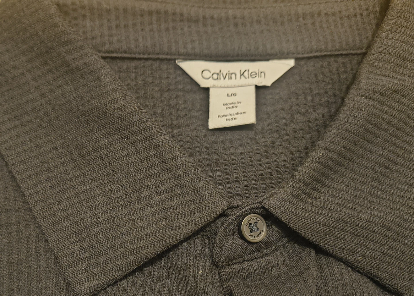 Calvin Klein Black Polo Shirt - photo 2