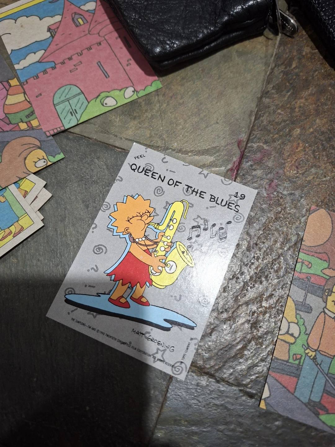 Vintage 1990 The Simpsons Topps Trading Cards - photo 2
