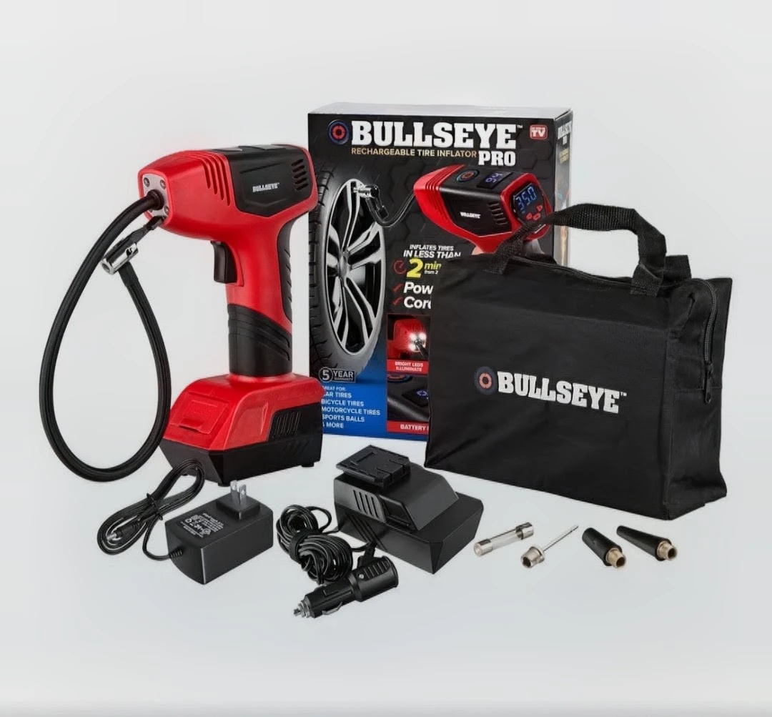 Bullseye Rechargeable Tire Inflator Pro