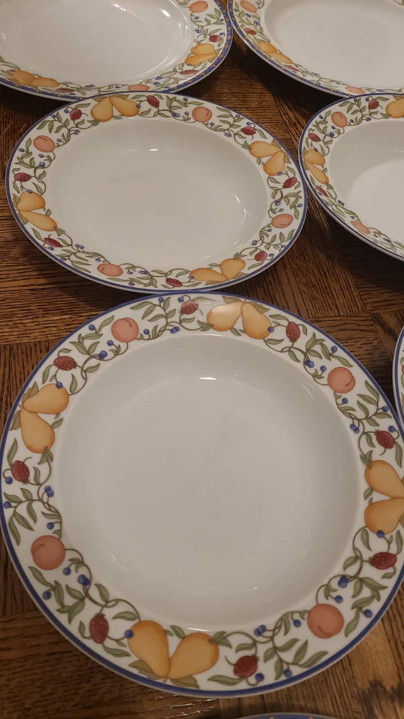 Dansk Fiance Fruits Design Dinnerware Set - photo 5