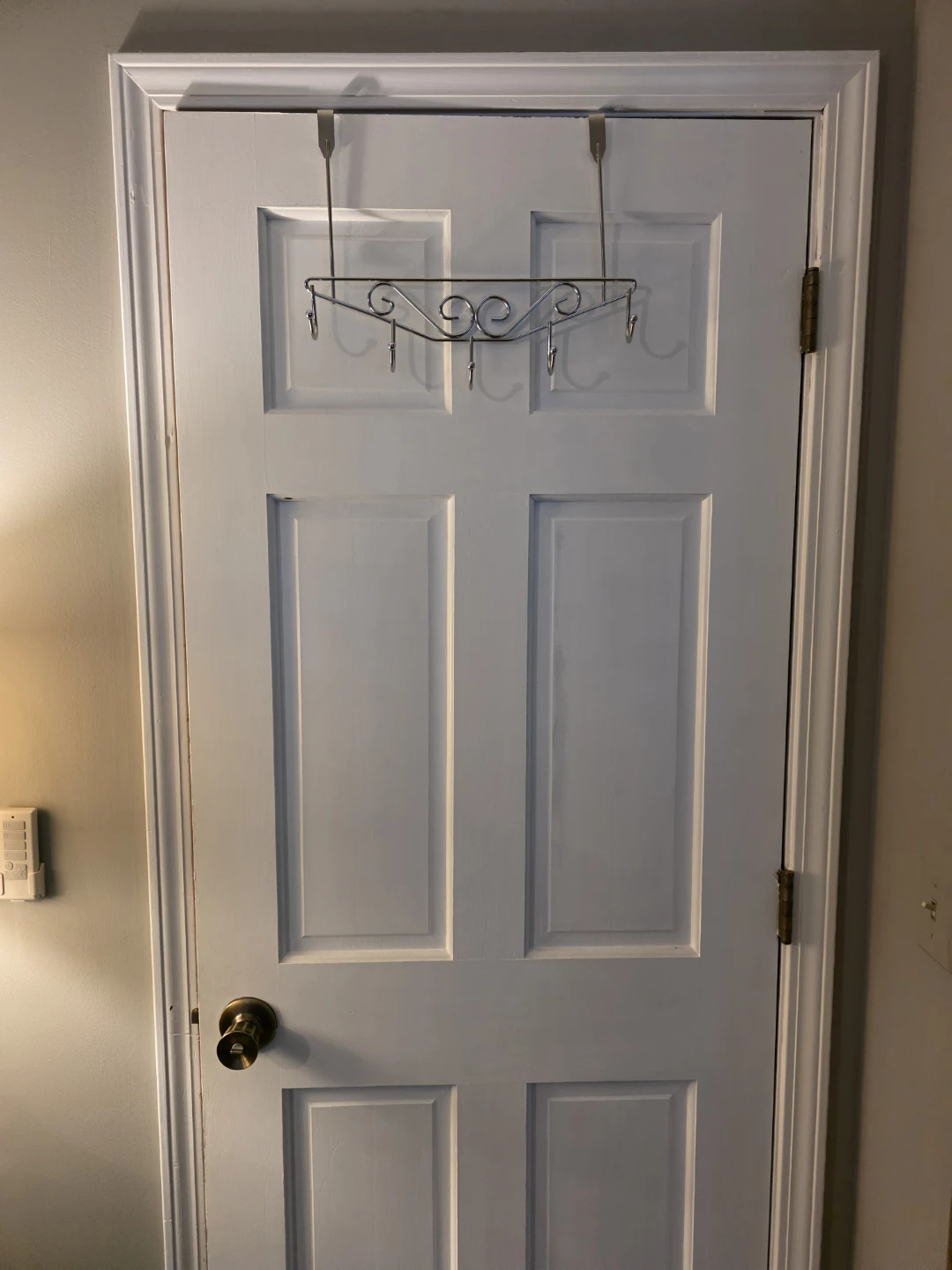 Over-the-Door Metal Hook Rack - photo 2