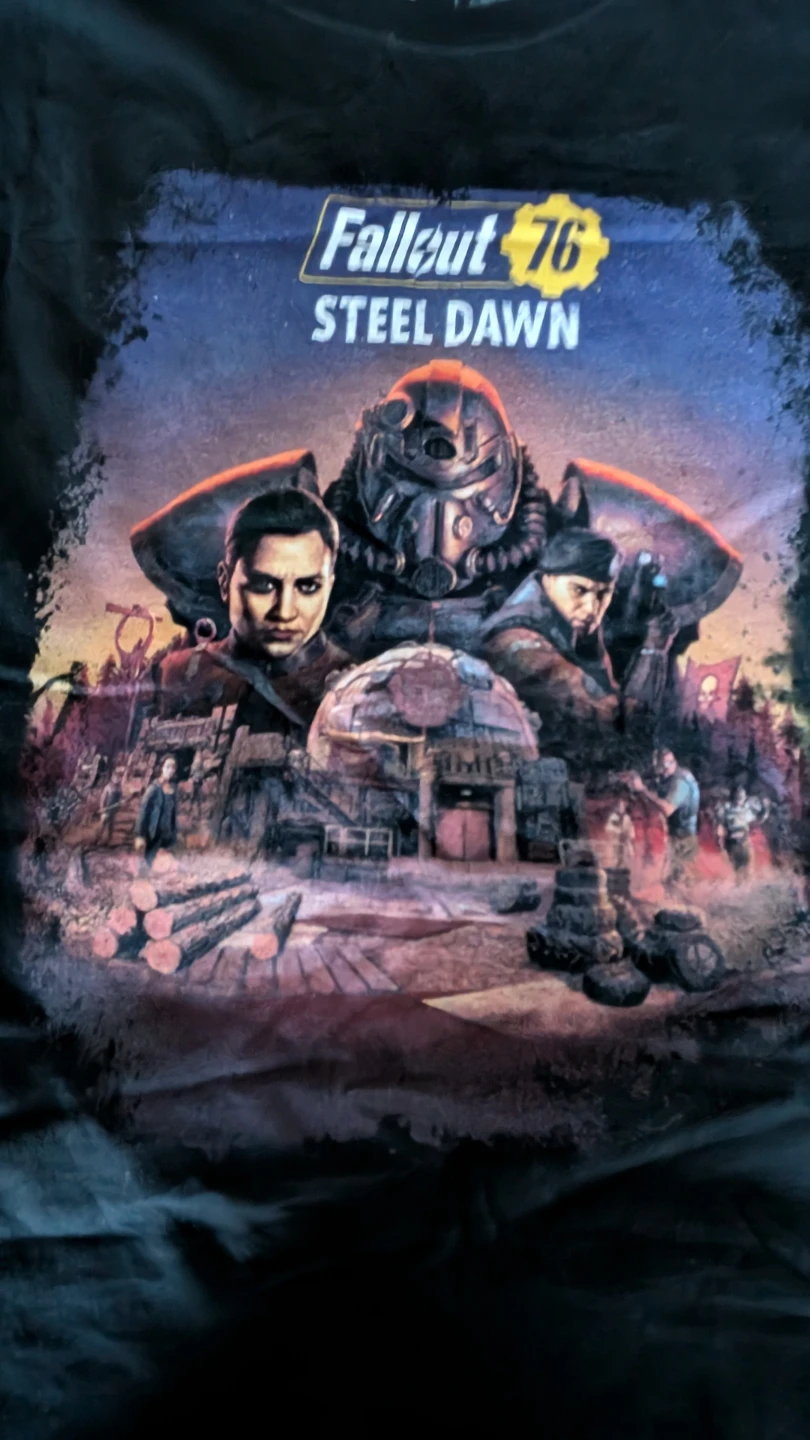 Fallout 76 Steel Dawn Loot Crate T-Shirt - photo 2
