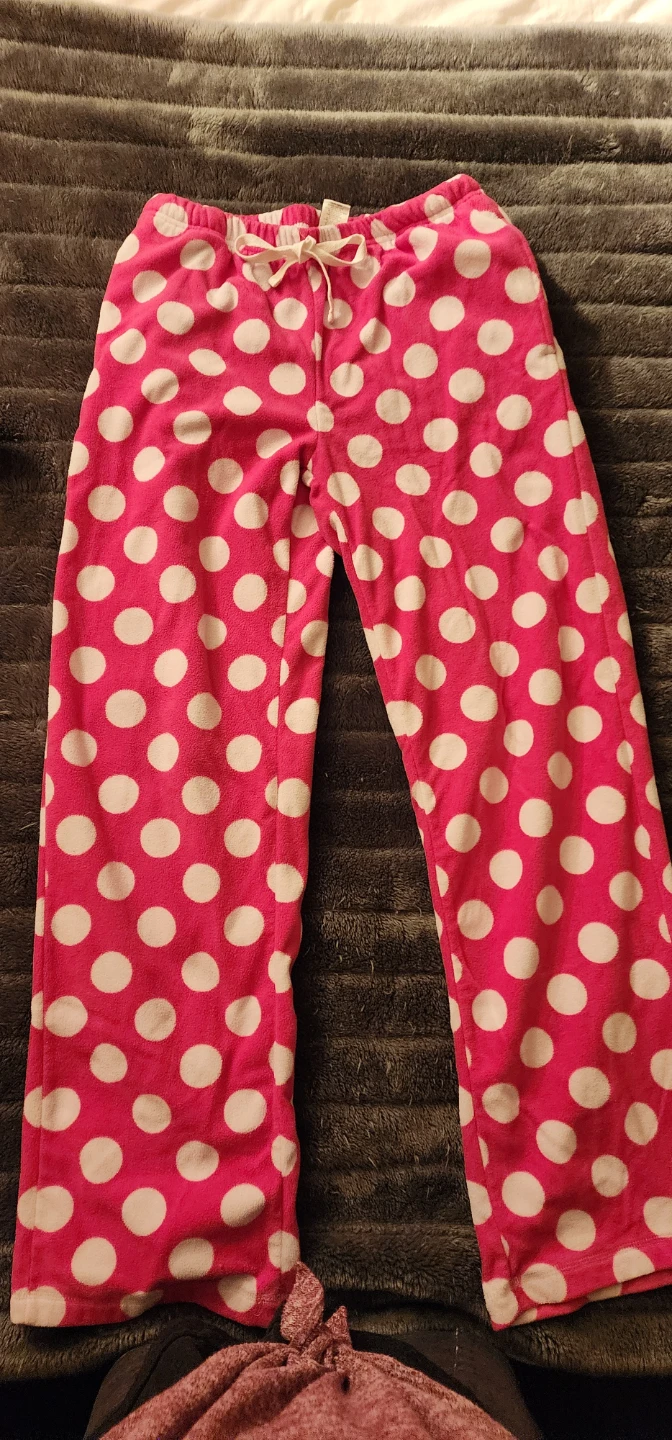 🤡 Clown pants for Halloween 🎃👻 - Bright Pink Polka Dots 🎪 - photo 3