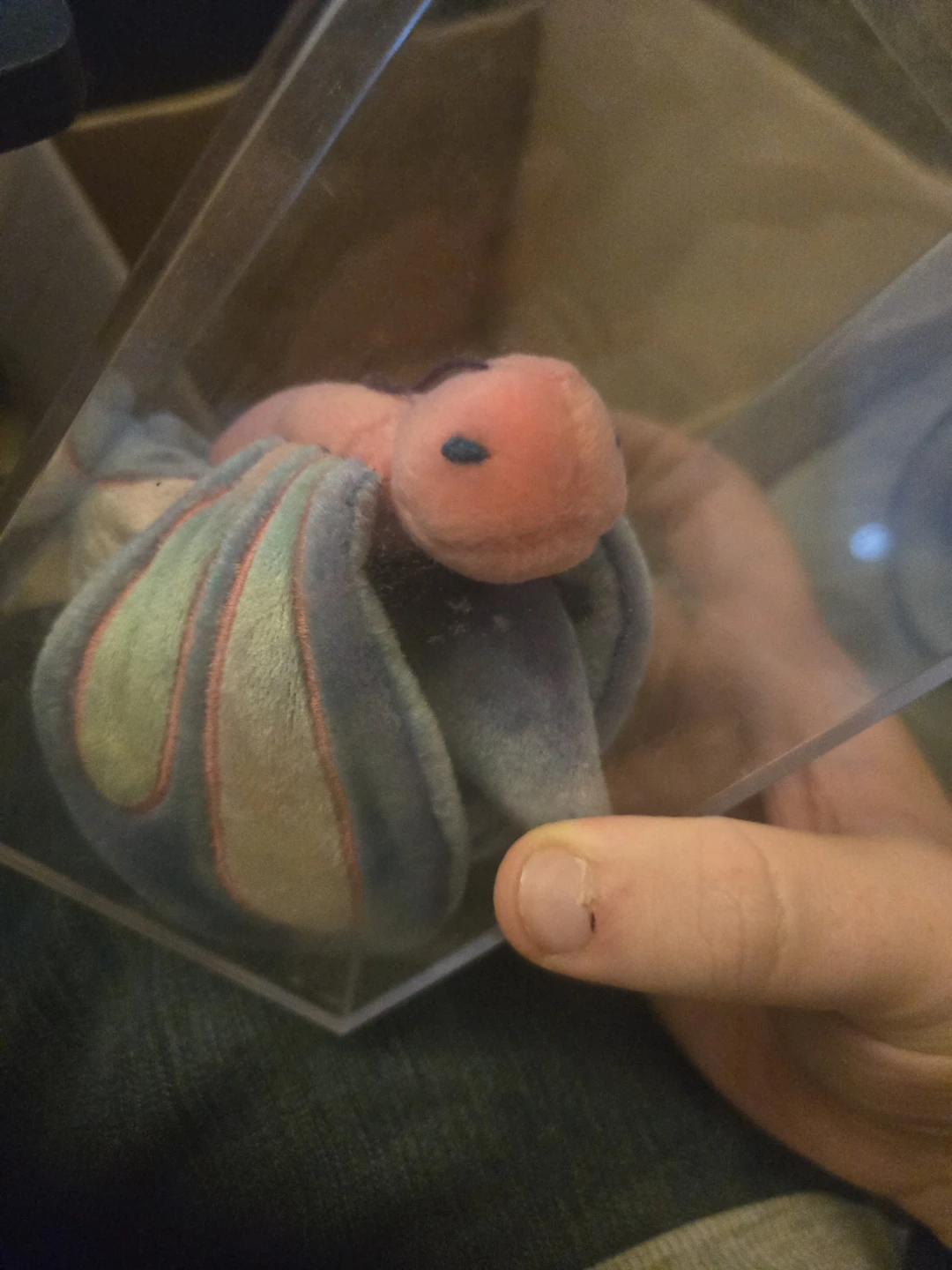 Ty Beanie Baby Inch the Worm
