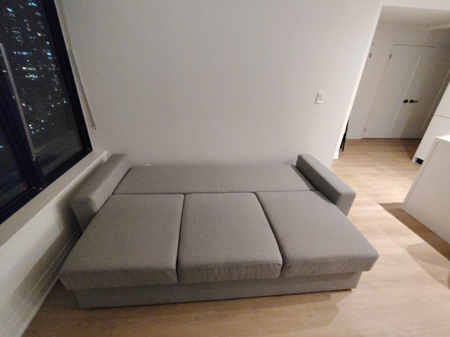 Ikea - Grey Convertible Sofa Bed - photo 5
