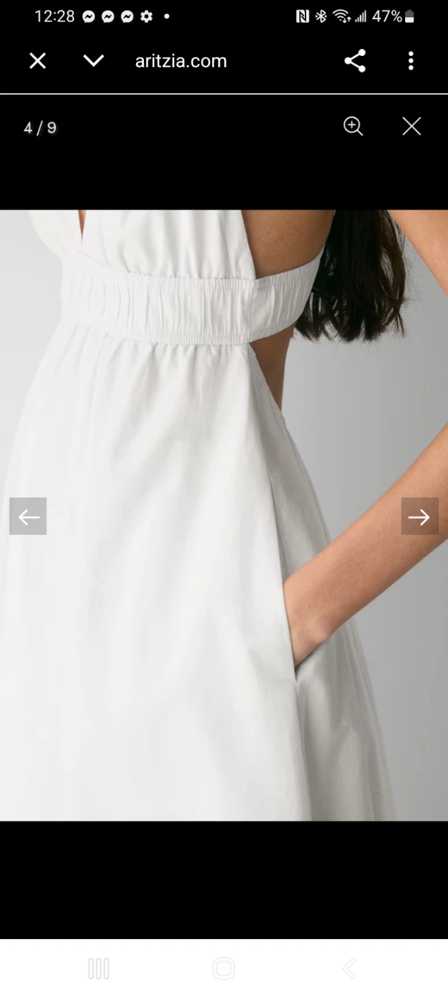 Wilfred Encourage Poplin Cami Dress XS - photo 5