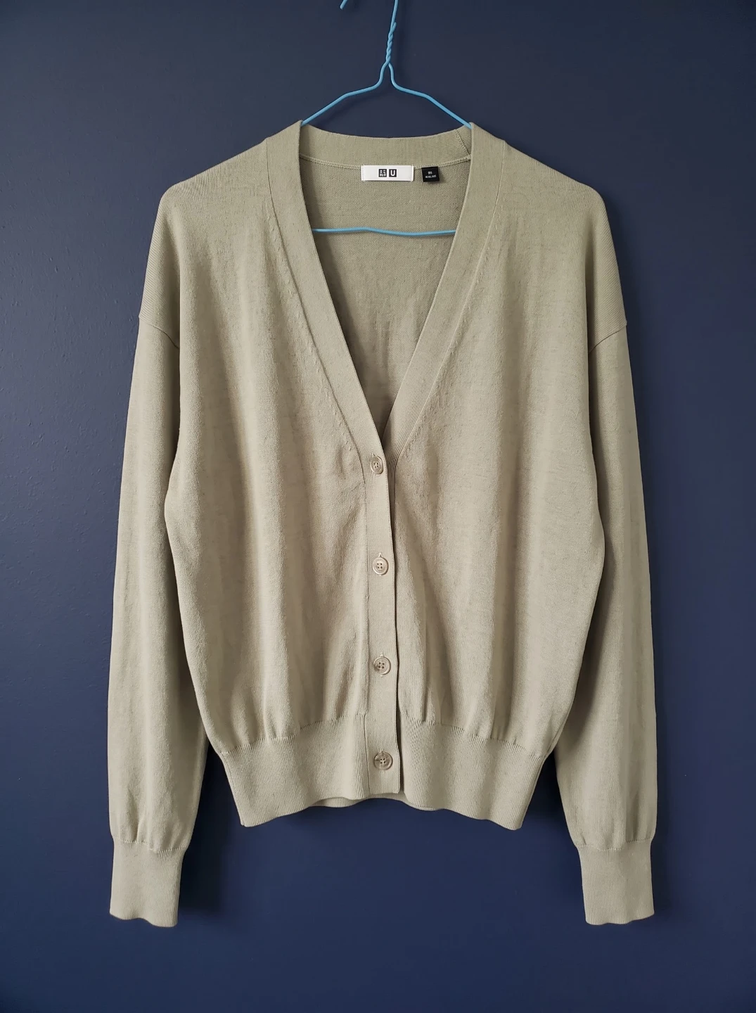 Uniqlo U Cardigan Sage Green