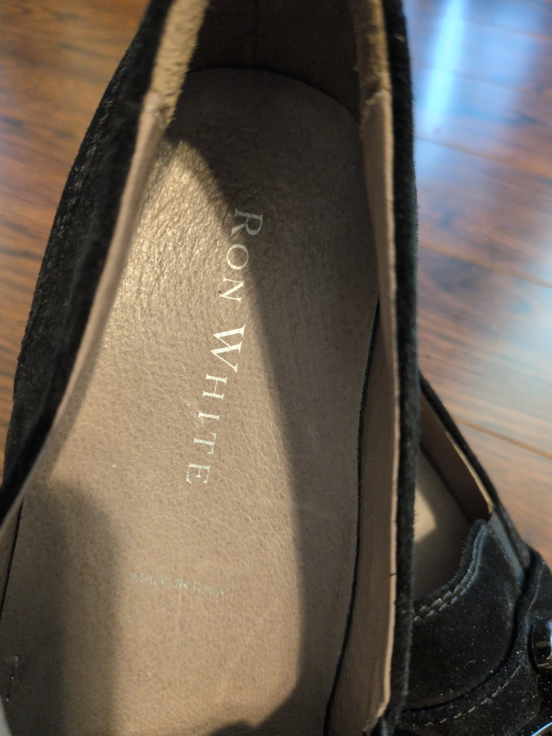 Ron White Black Suede Loafers - photo 2