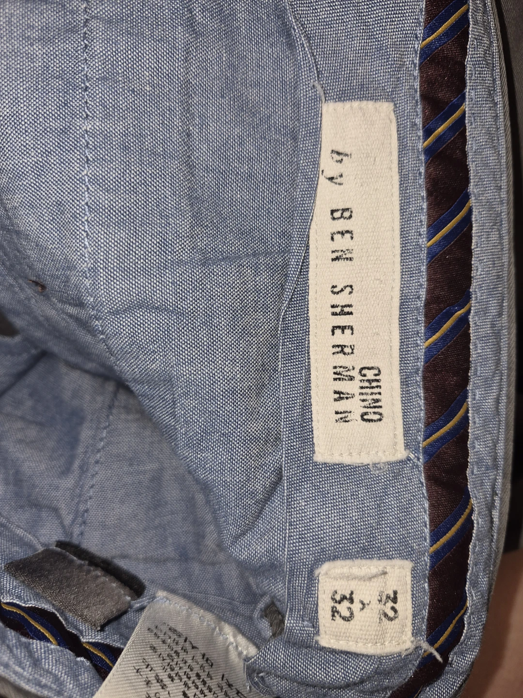 Ben Sherman Grey Chino Pants 32x32 - photo 4