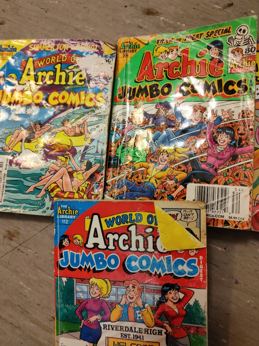 Collection of 7 Archie Comics Digest - photo 4