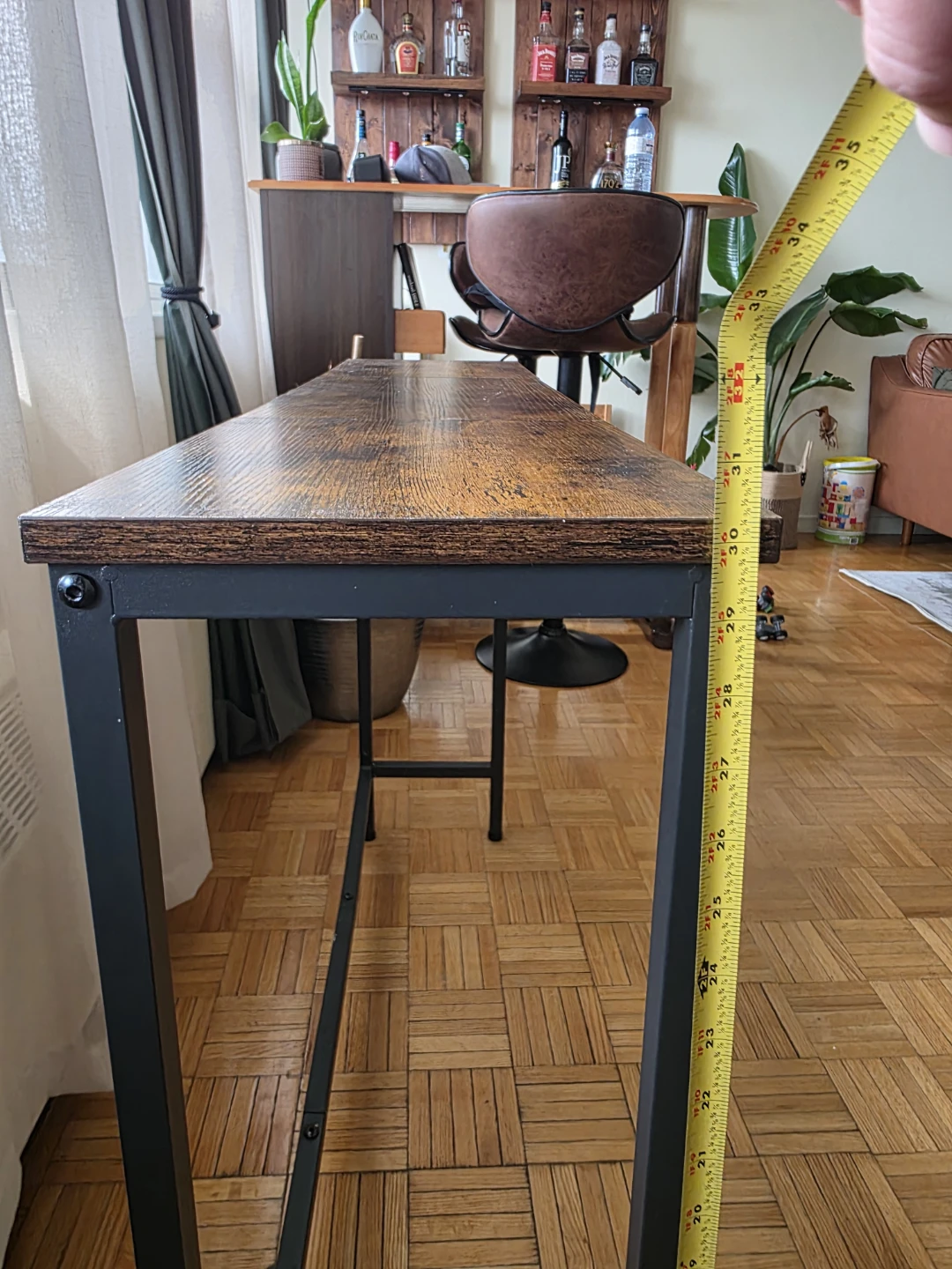 Industrial Style Console Table - photo 4