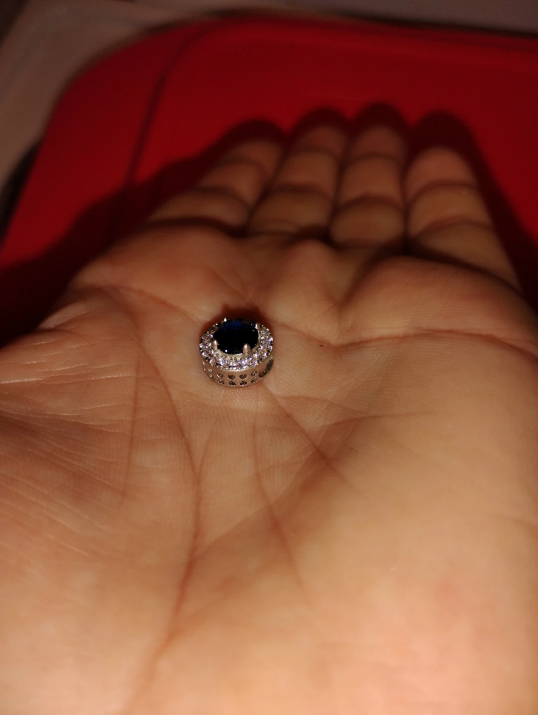 925 Sapphire Pendant - photo 3