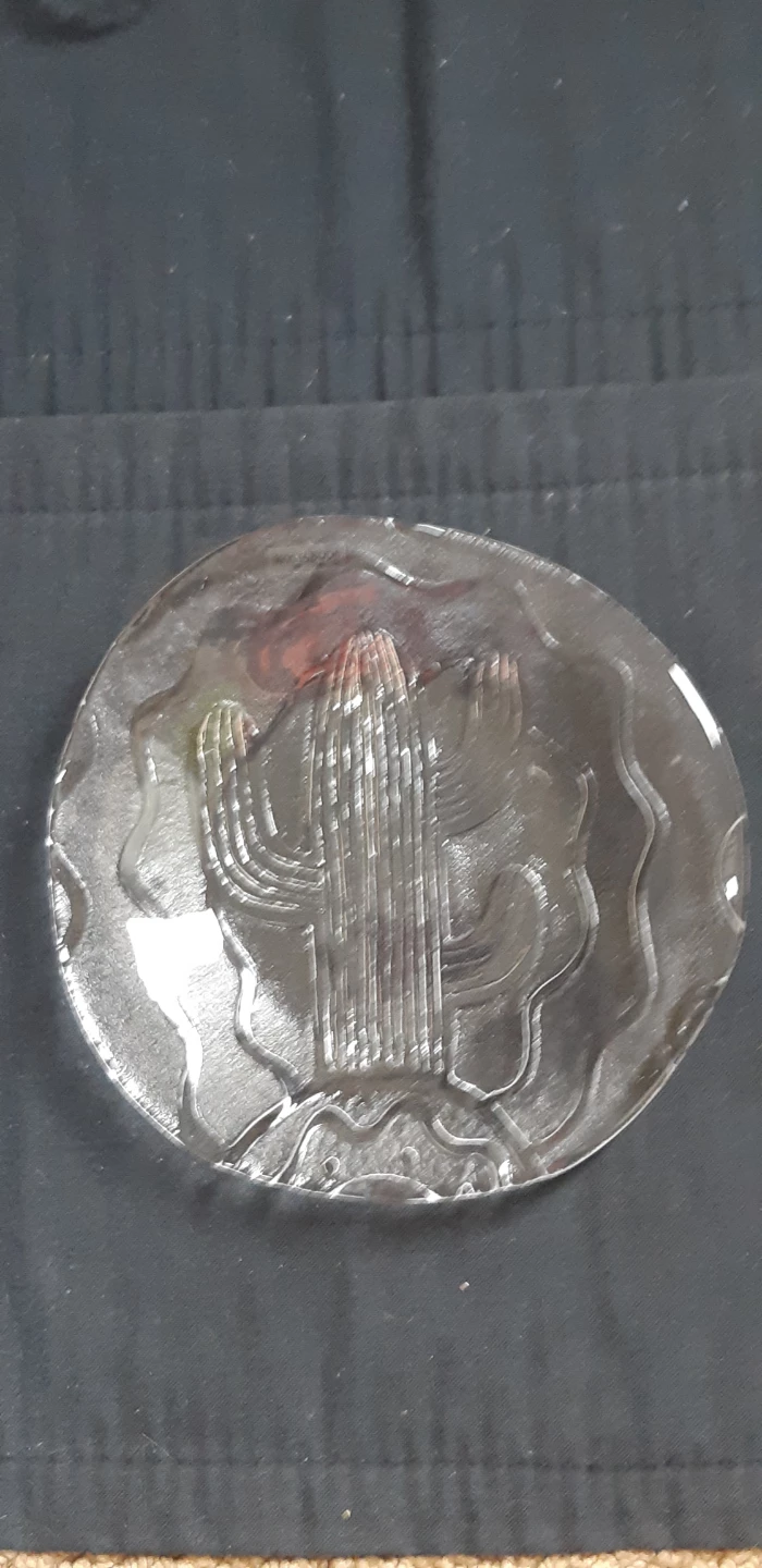 Set of 3 Decorative Glass Plates - photo 4