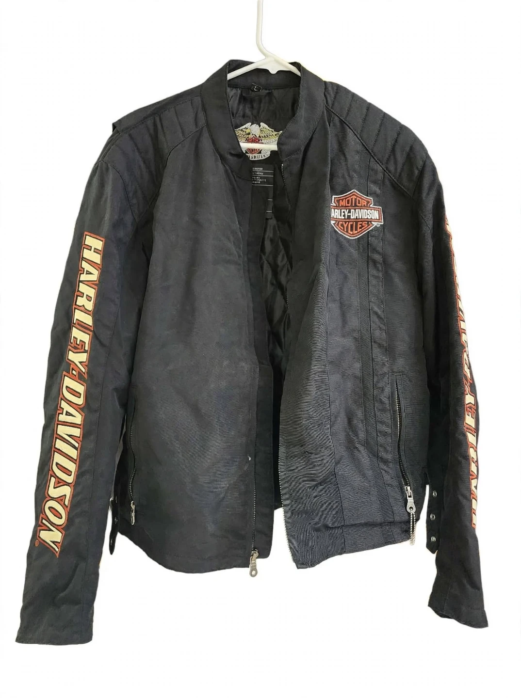 Harley-Davidson Black Textile Riding Jacket - photo 4