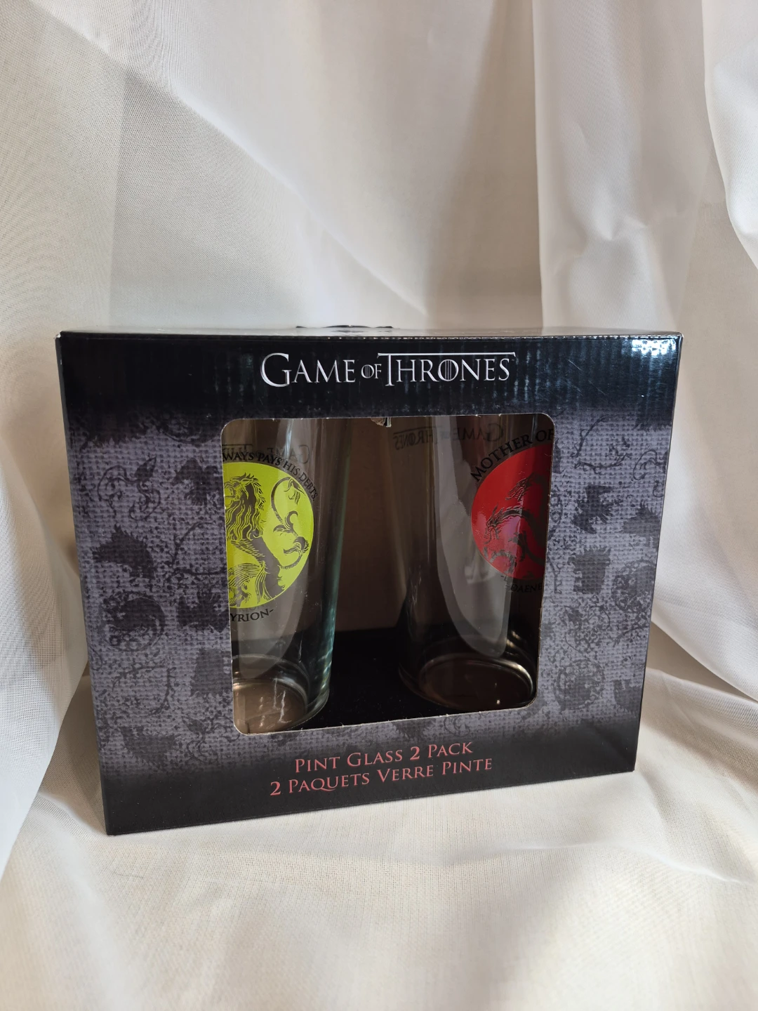 Game Of Thrones Set Of 2 Pint Glasses - photo 2