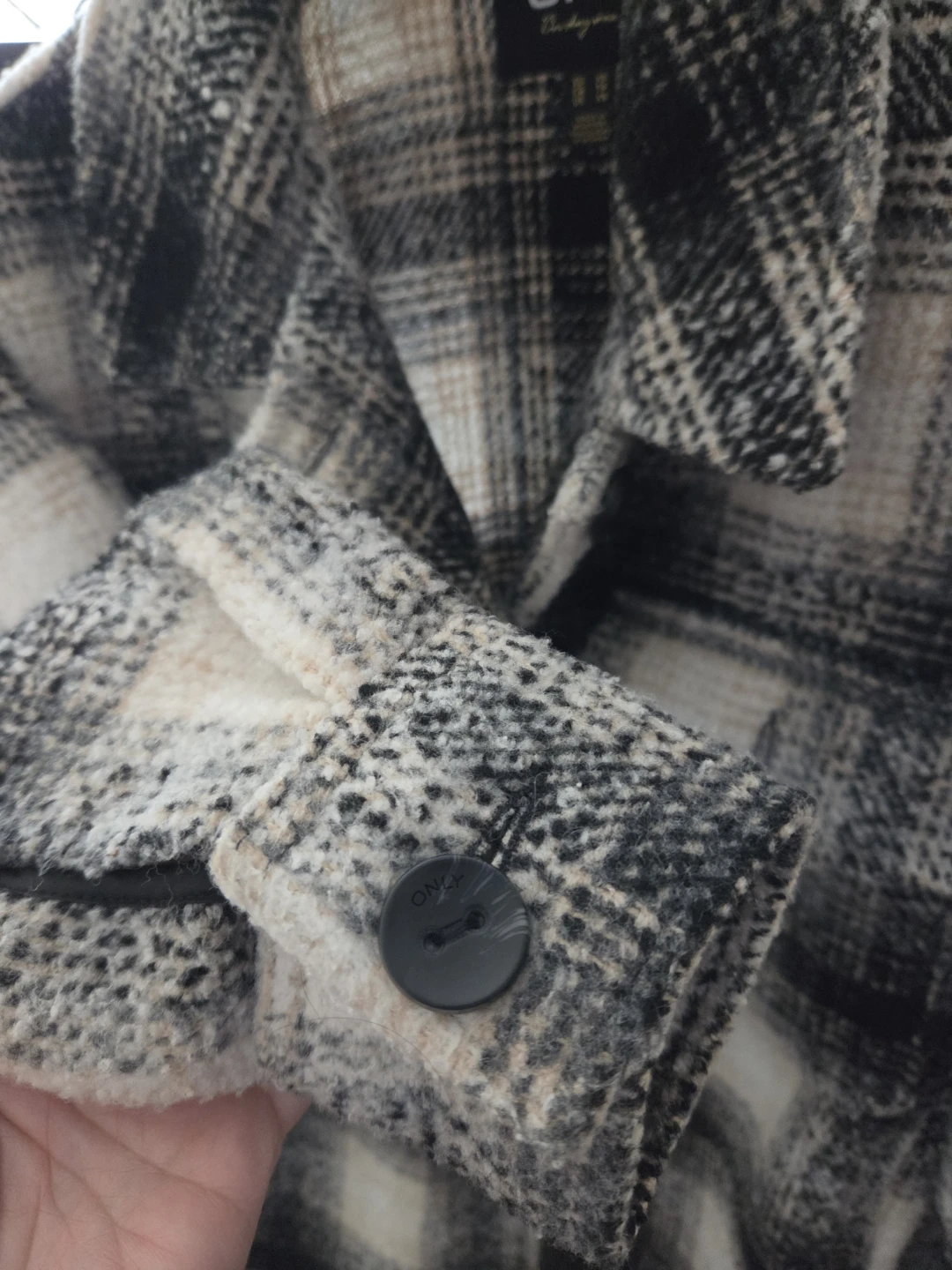 Only Plaid car coat xsmall-small - photo 4