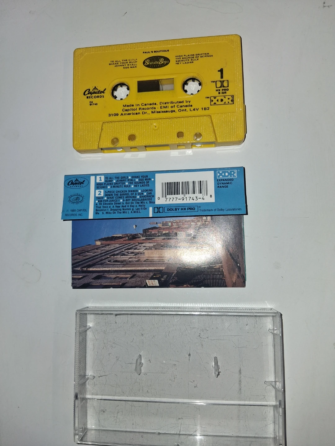 Beastie Boys Paul's Boutique Cassette Tape