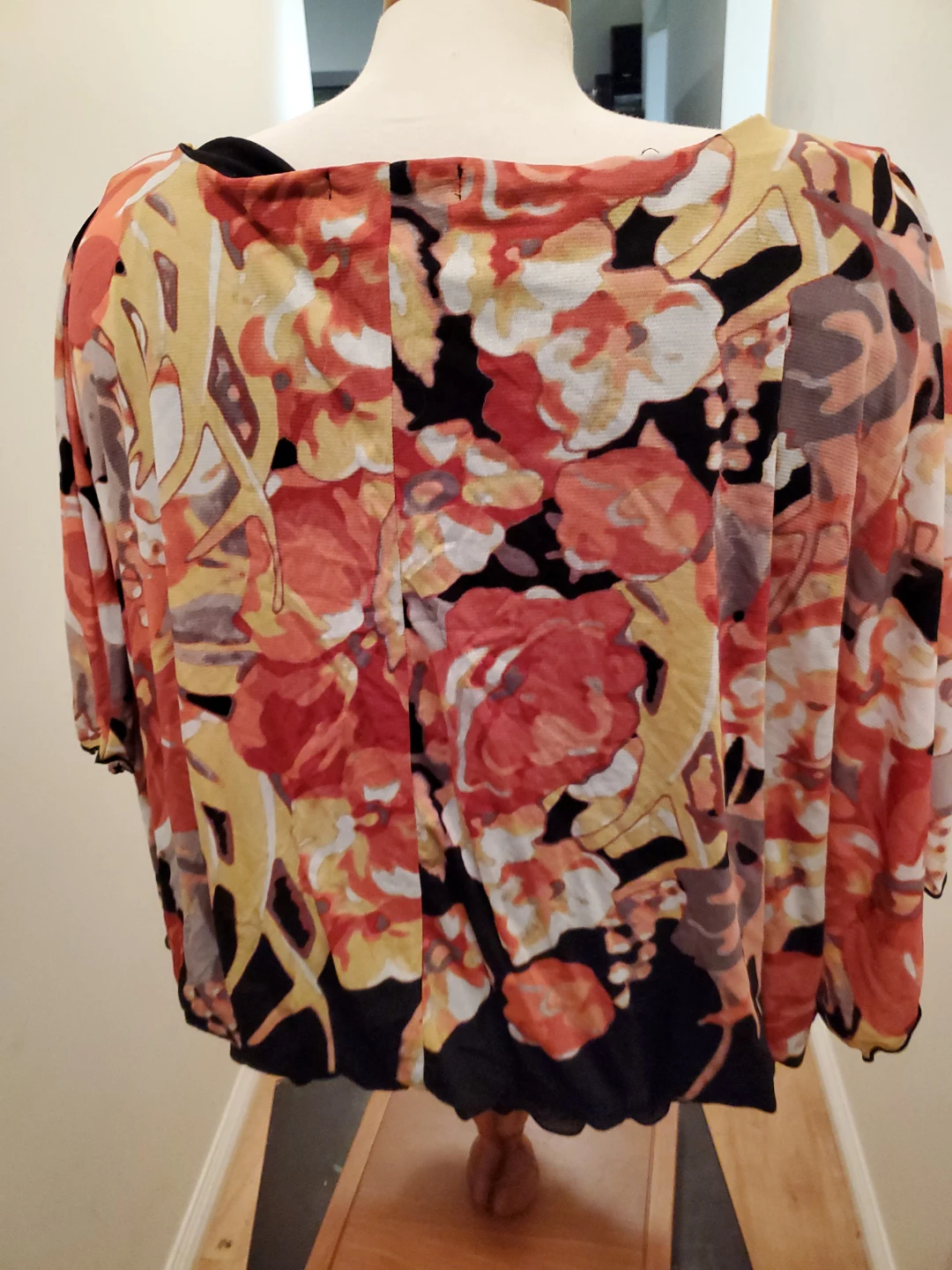 Floral Print Embellished Blouse - photo 5