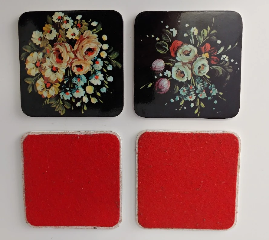 Vintage Sewell Melamine Coasters - photo 2
